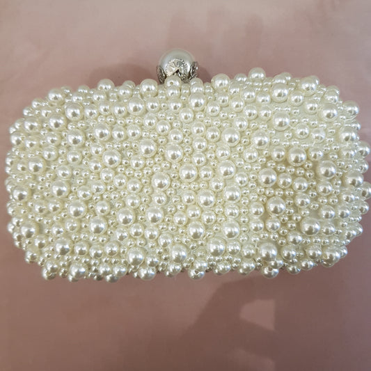 Pearl Clutch Bag