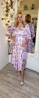 Lavender & Ivory Dress
