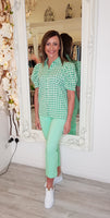 lime green  7/8 Trousers