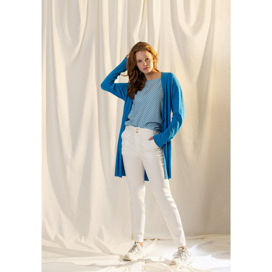 Ecru Denim Trousers