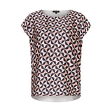 Pink Graphic Print Top