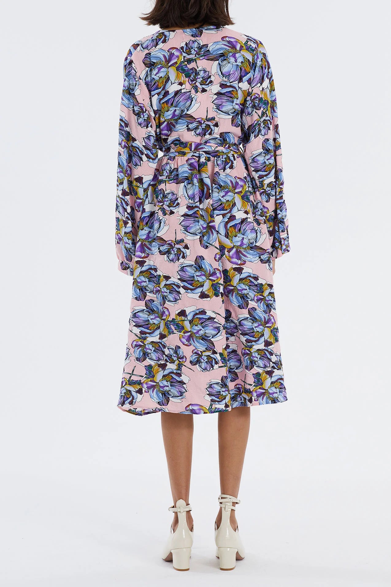 Abigail Flower Midi Dress