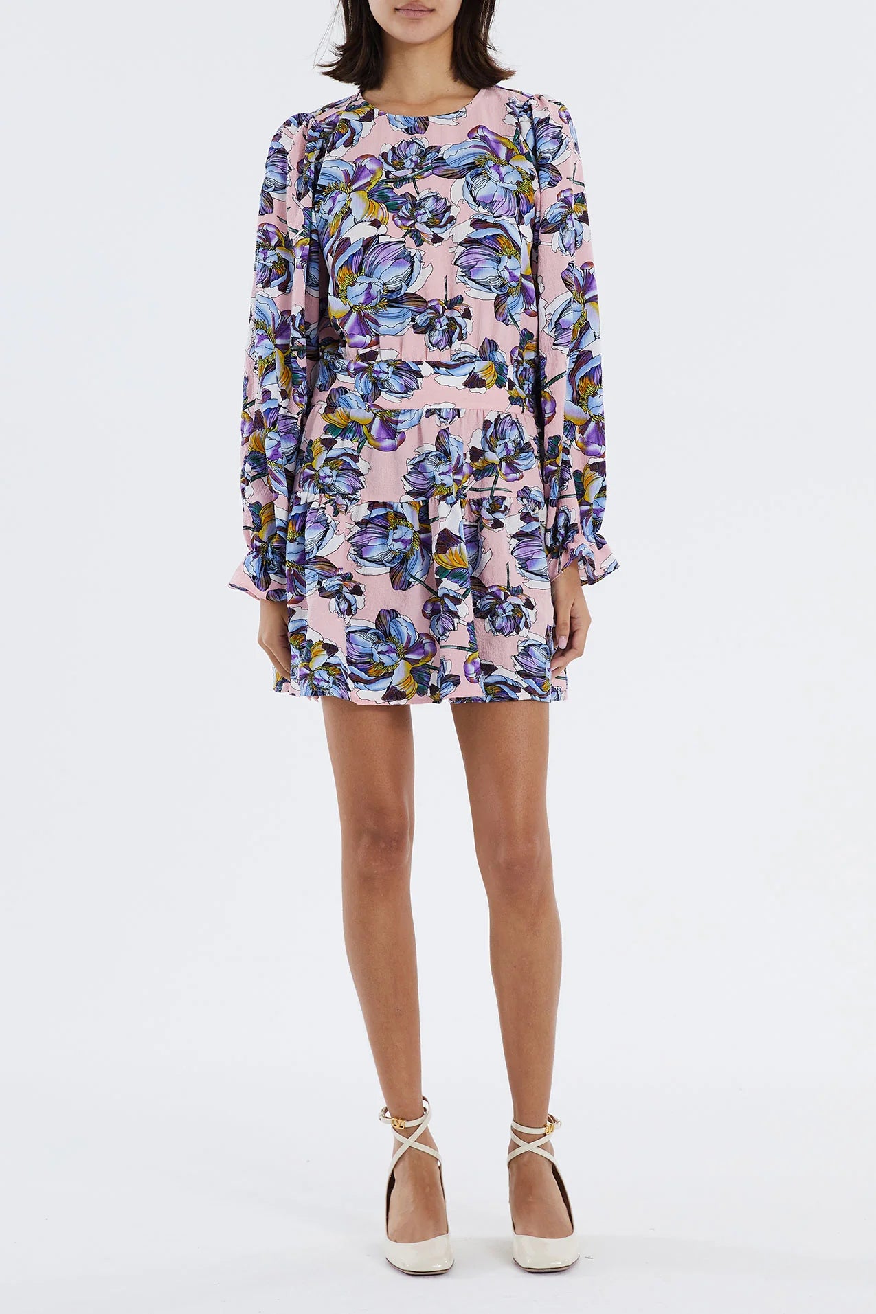 Parina Pink Flower Dress