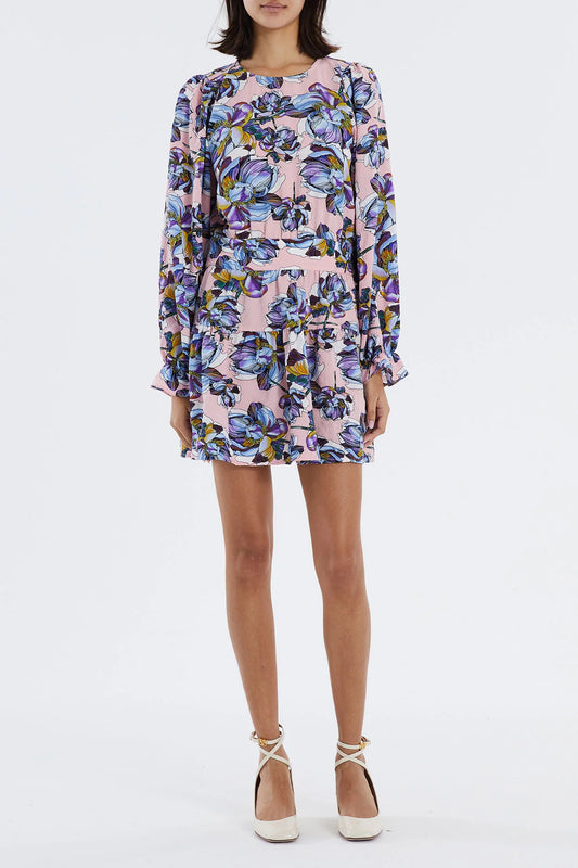 Parina Pink Flower Dress