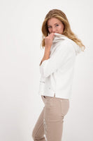 SWEATSHIRT WITH 3/4 SLEEVES AND WRITING Color beige