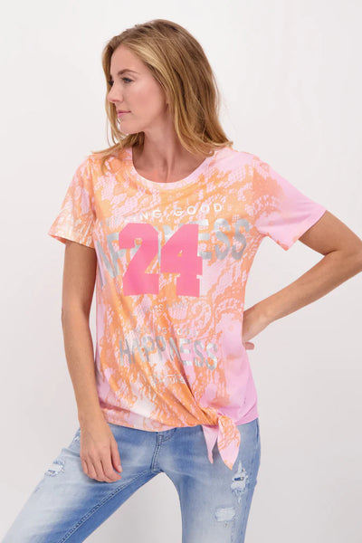 Pink Printed T-Shirt