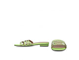 Lime Green Sparkly Sandal