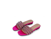 Pink Fuchsia Sparkly Sandal